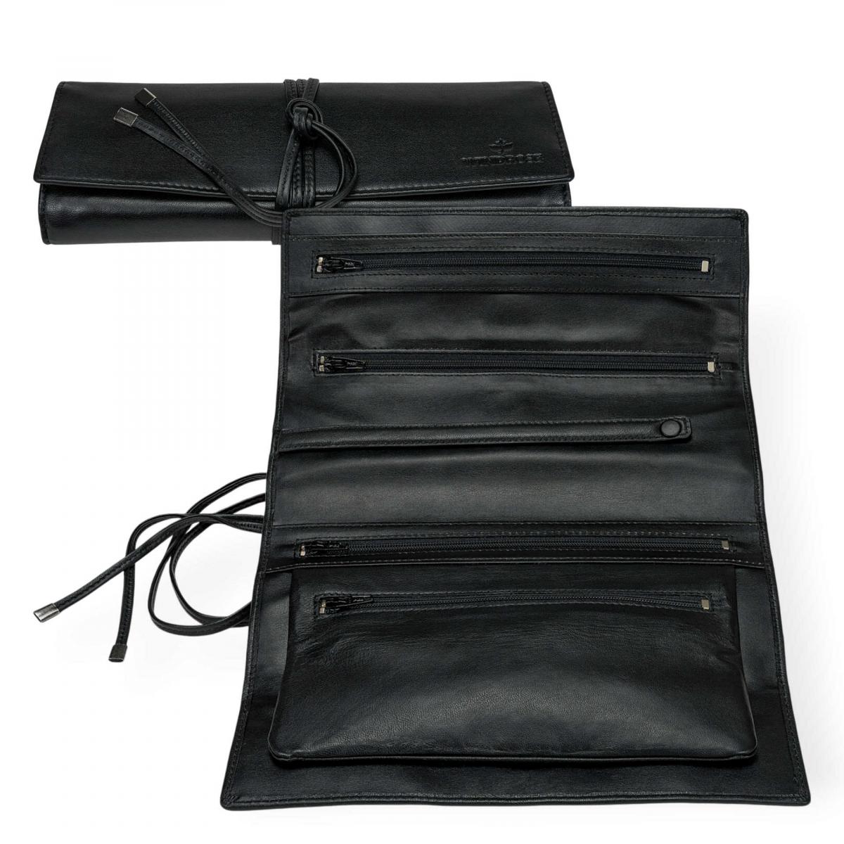 WINDROSE | Schmuckrolle Nappa schwarz (803100.08)