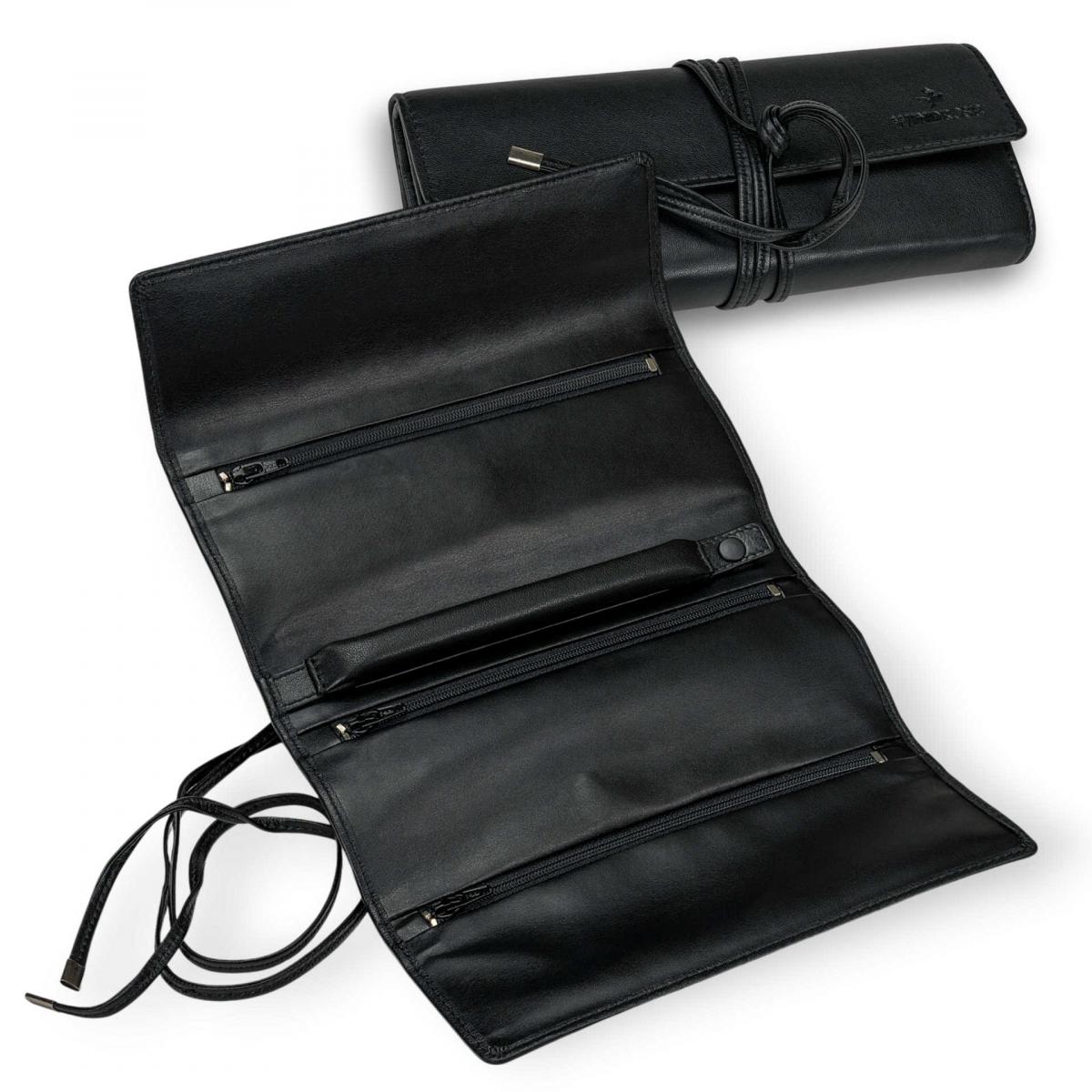 WINDROSE | Schmuckrolle Nappa schwarz (803101.08)
