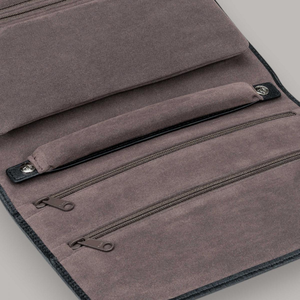 WINDROSE | Schmuckrolle Nappa schwarz (803101.08)