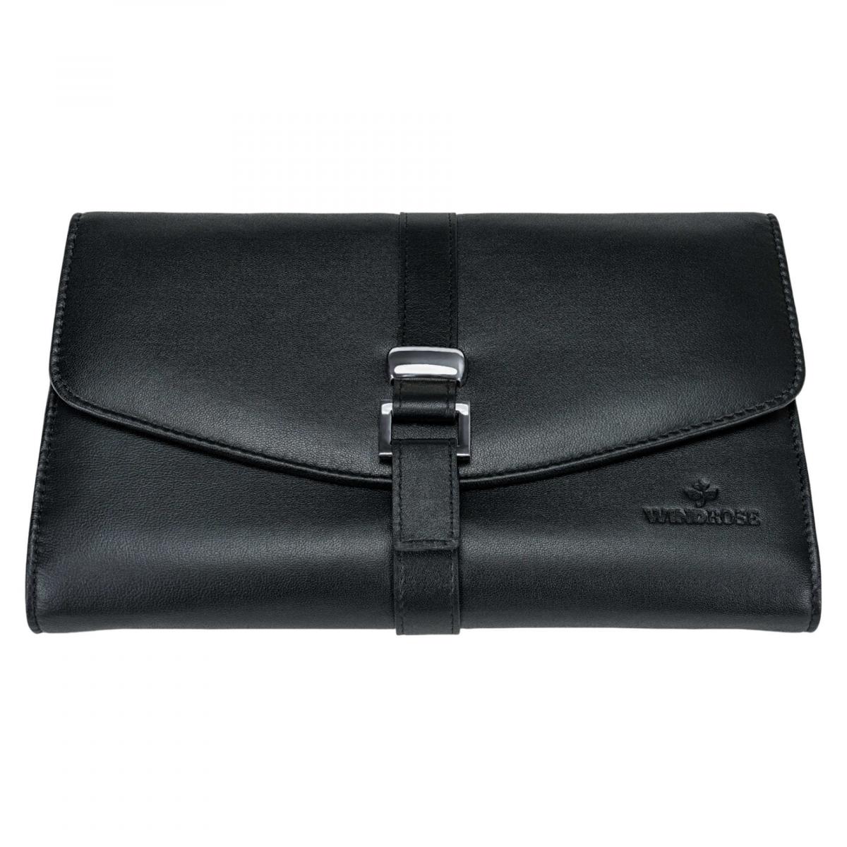 WINDROSE | Schmuckrolle Nappa schwarz (803101.08)