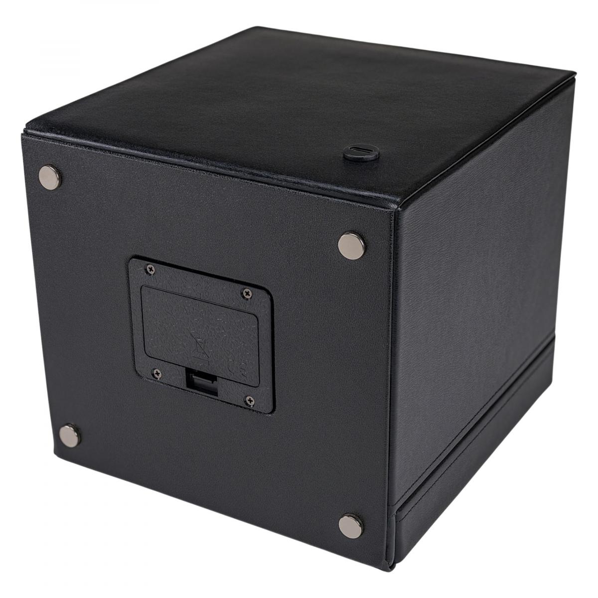 WINDROSE | Uhrenbeweger Ambiance 1 Uhr Leder Velours schwarz (851101.08)