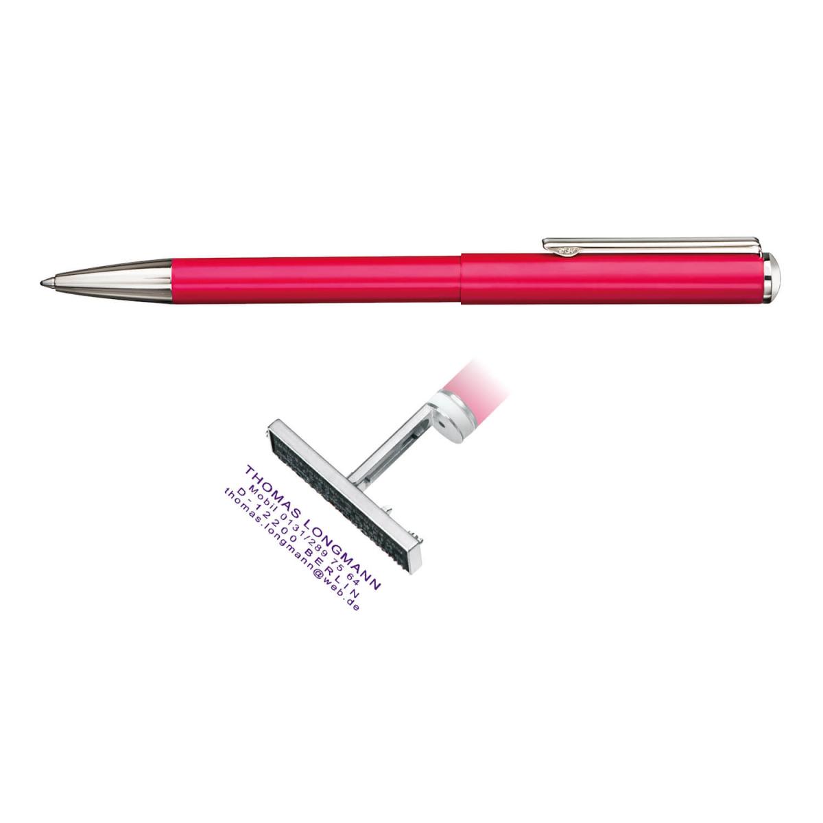 HERI Stempelkugelschreiber Classic 3104M pink