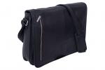 ALPENLEDER | Messenger Bag COLOMBO (schwarz)
