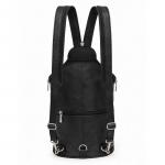 ALPENLEDER | Rucksack & Umhängetasche 3015 schwarz (3015-sw)