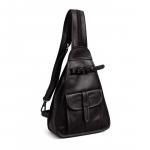 ALPENLEDER | Rucksack & Umhängetasche 6156 schwarz (6165-sw)