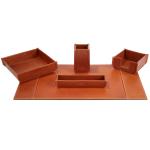 Schreibtisch-Set PIEMONT (cognac)