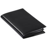 Ron McLaine | Taschenkalender 2026 EASYfolder Set GENUA Leder schwarz