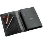 Ron McLaine Taschenkalender 2026 EASYfolder Set MAILAND Leder schwarz