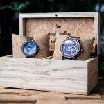 HOLZKERN Doppelbox Catalpa
