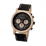 HOLZKERN Lichtung Waldlauf Herren Chronograph (schwarz)