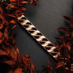 HOLZKERN | Armband Bandlett Bariton (Ahorn / Gold)