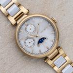 HOLZKERN | Moonbow Damen Armbanduhr (Marmor / Keramik)