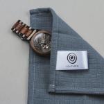 HOLZKERN Poliertuch (anthrazit)