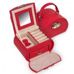 SACHER | Schmuckkästchen Girlie Standard Lederimitat rot (H5.000.290343)