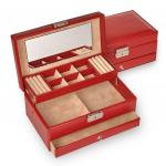 SACHER | Schmuckkasten Helen New Classic Lederimitat rot (34.000.295043)