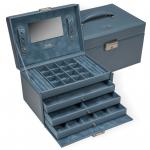 SACHER | Schmuckkoffer Lena Pastello Vollrindleder hellblau (77.107.560808)