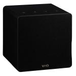 WHD Qube XL Bluetooth (W)LAN Highend Streaming Lautsprecher (Aluminium schwarz)