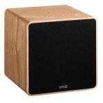 WHD Qube XL Bluetooth (W)LAN Highend Streaming Lautsprecher (Echtholz Eiche)
