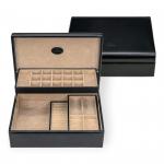 WINDROSE | Schmuckkassette Charmbox Merino schwarz (803350.08)